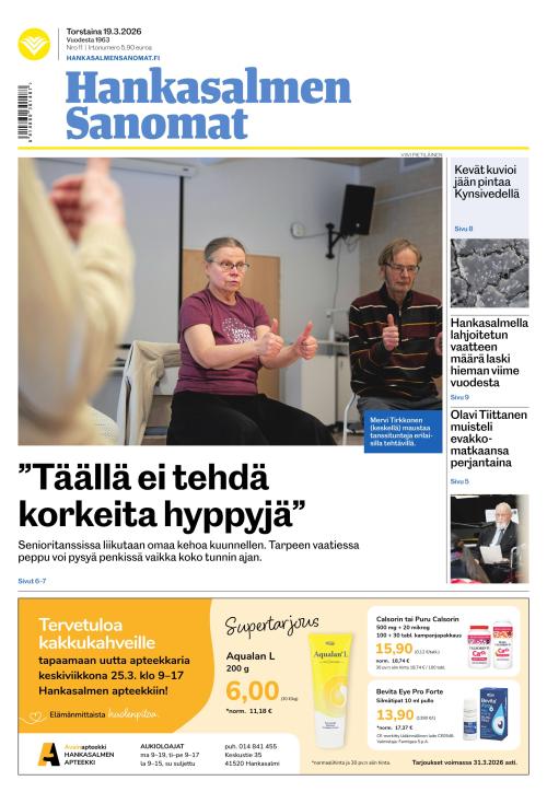 Hankasalmen Sanomat 19.3.2026
