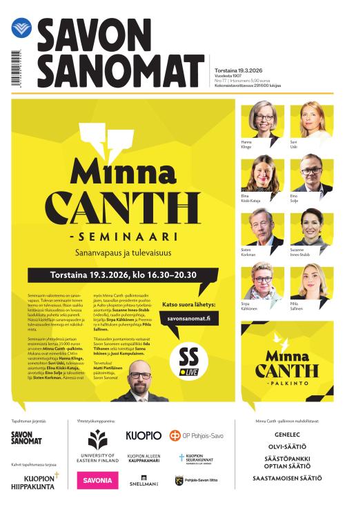 Savon Sanomat 19.3.2026