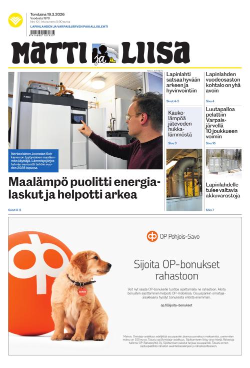 Matti ja Liisa 19.3.2026