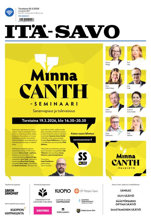 Itä-Savo 19.3.2026