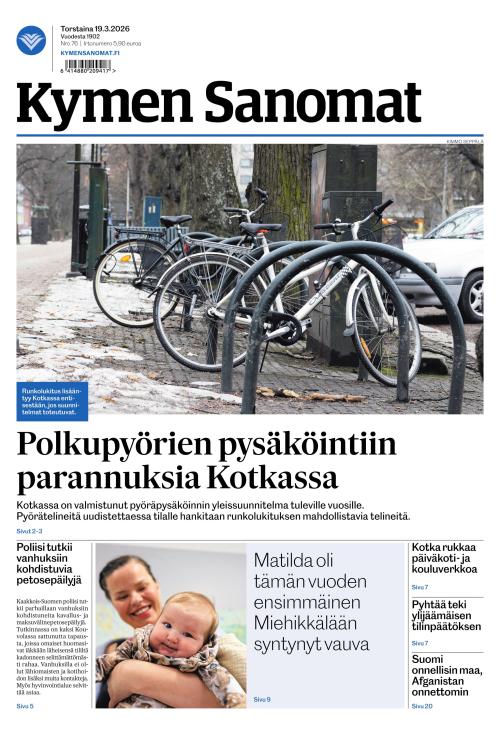 Kymen Sanomat 19.3.2026
