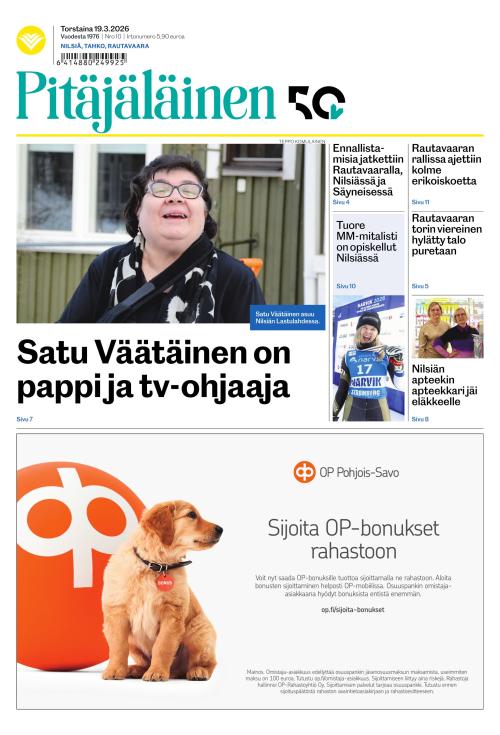 Pitäjäläinen 19.3.2026