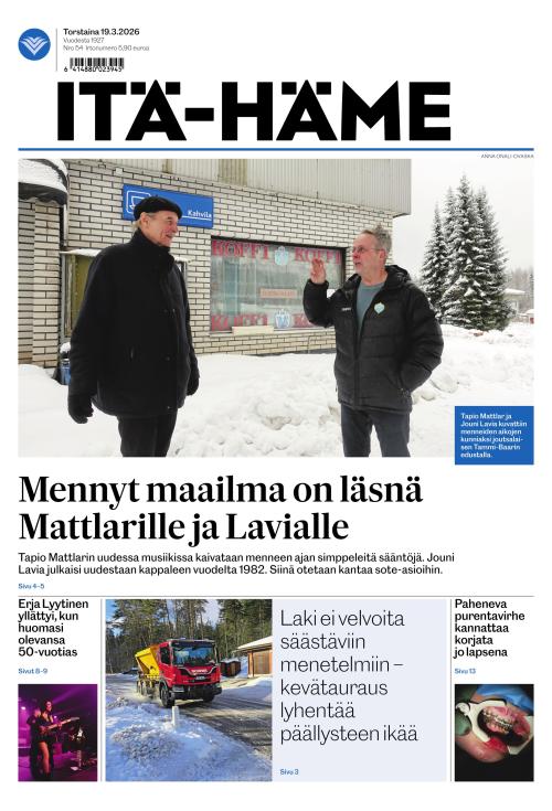 Itä-Häme 19.3.2026