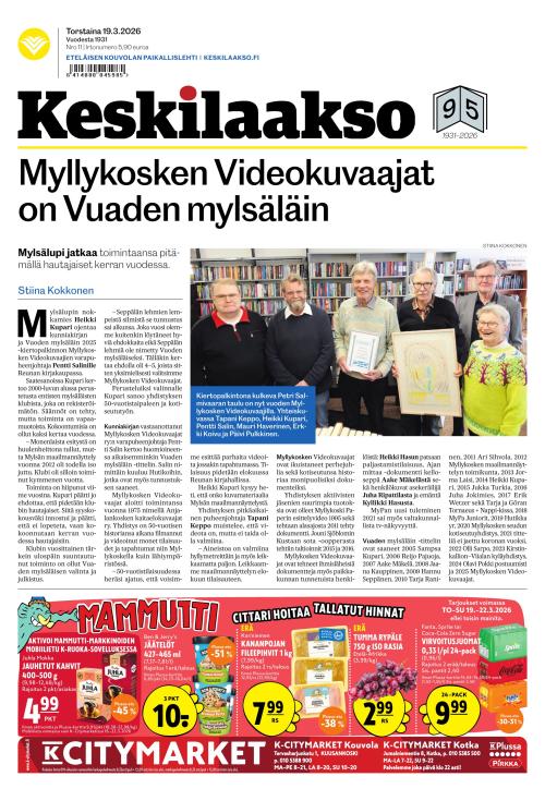 Keskilaakso 19.3.2026