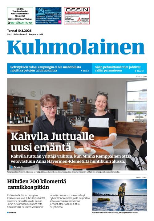 Kuhmolainen 19.3.2026