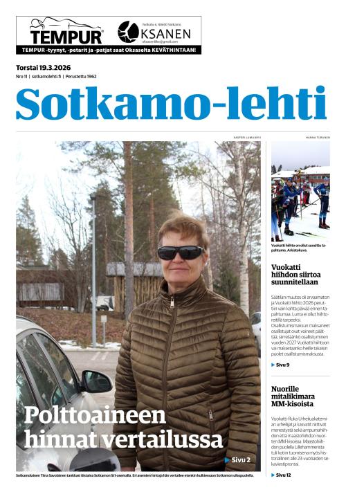 Sotkamo-lehti 19.3.2026