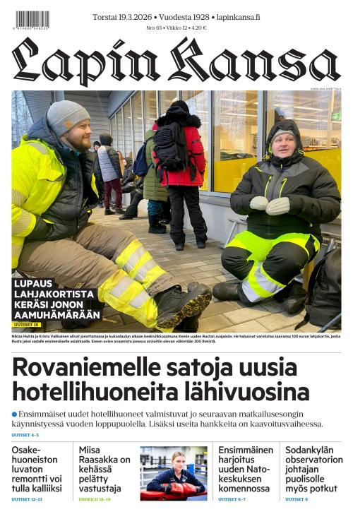 Lapin Kansa 19.3.2026