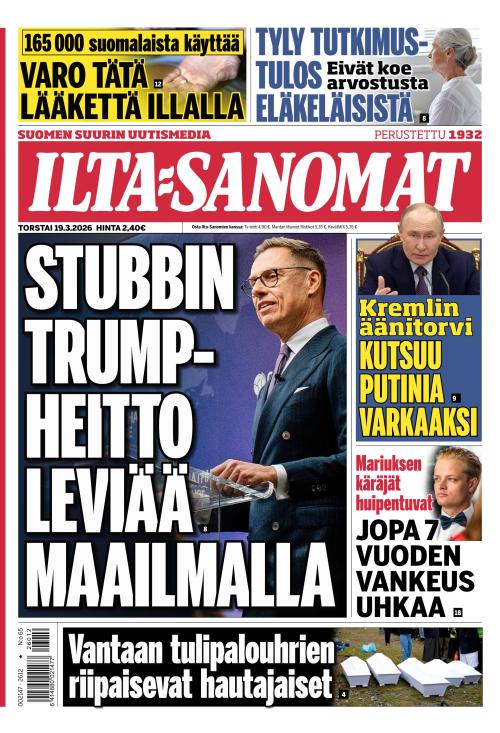 Ilta-Sanomat 19.3.2026