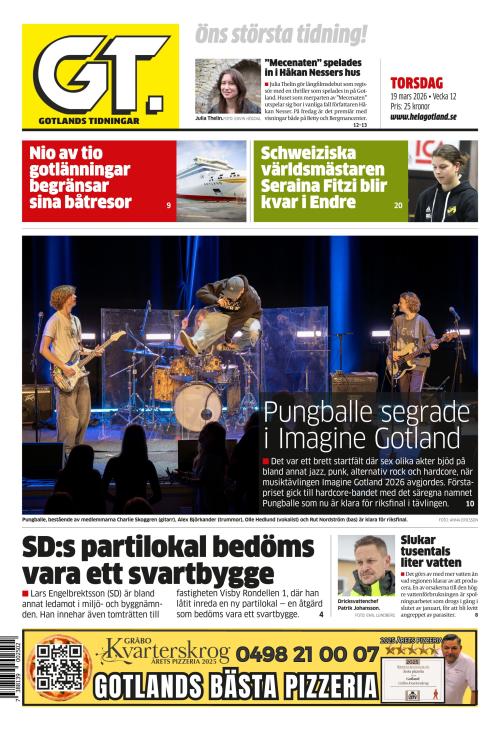 Gotlands Tidningar 19.3.2026