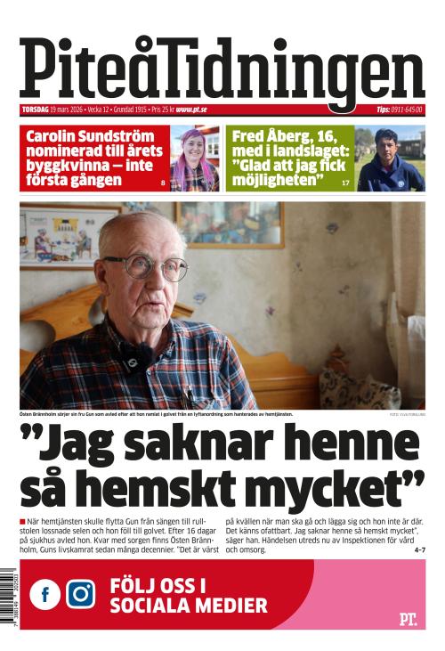 Piteå-Tidningen 19.3.2026