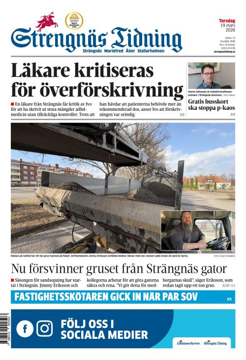 Strengnäs Tidning 19.3.2026