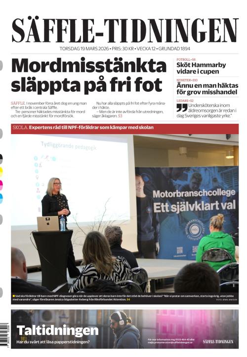 Säffle-Tidningen 19.3.2026