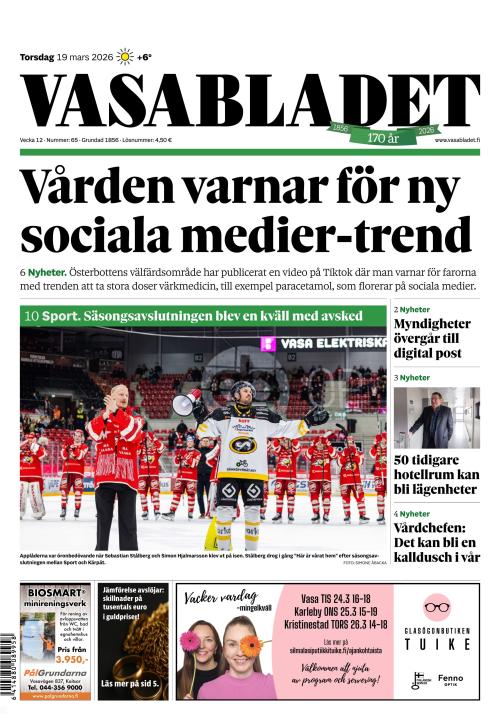 Vasabladet 19.3.2026