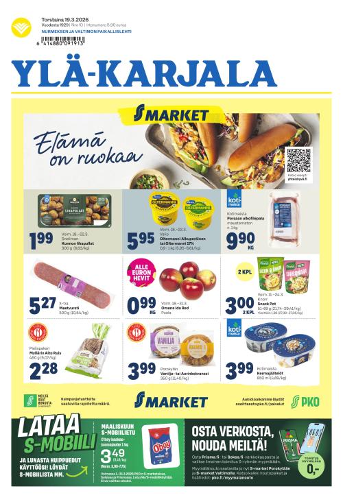 Ylä-Karjala 19.3.2026