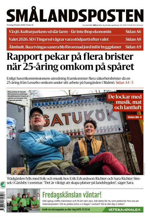 Smålandsposten 19.3.2026