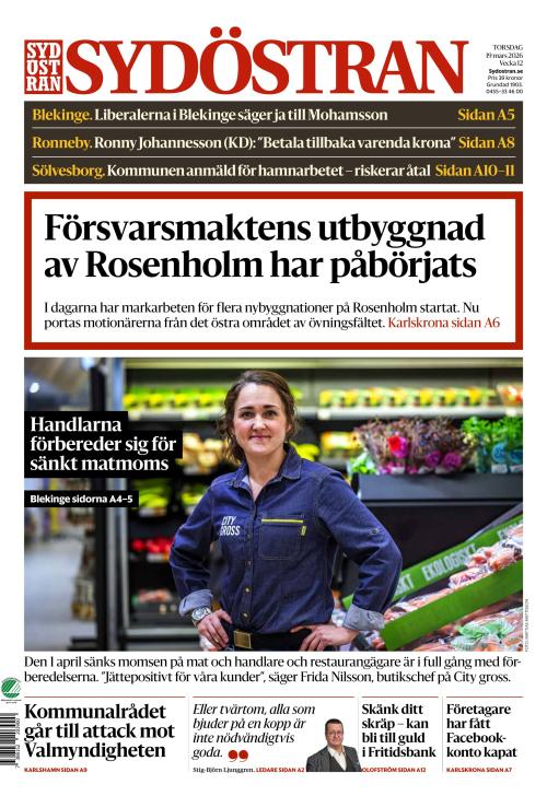 Sydöstran 19.3.2026