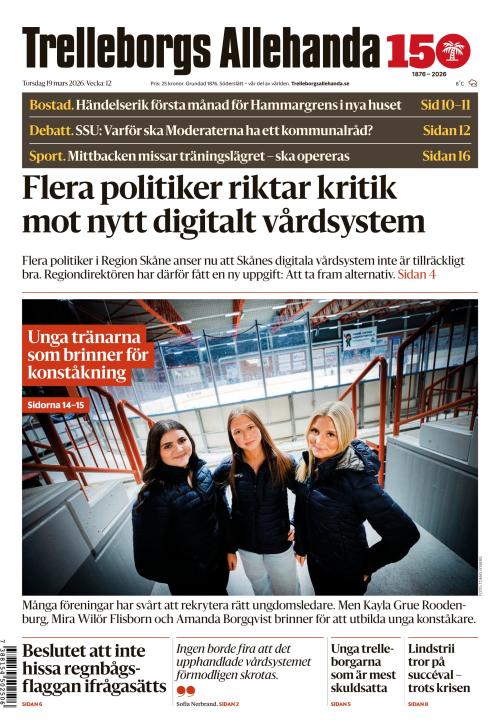 Trelleborgs Allehanda 19.3.2026