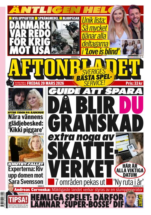 Aftonbladet 20.3.2026
