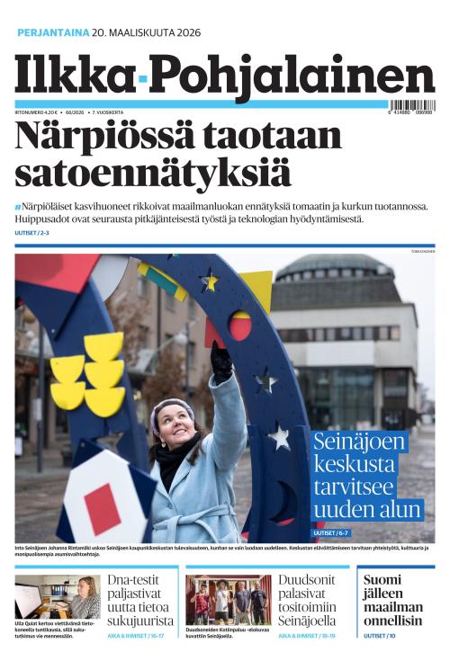 Ilkka-Pohjalainen 20.3.2026