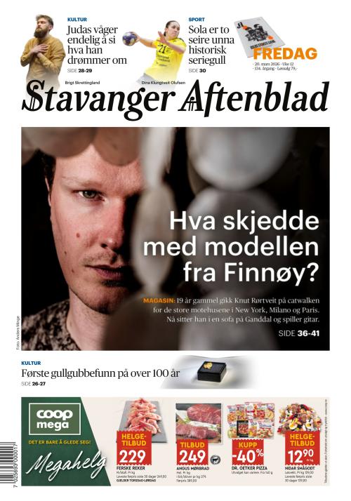 Stavanger Aftenblad 20.3.2026
