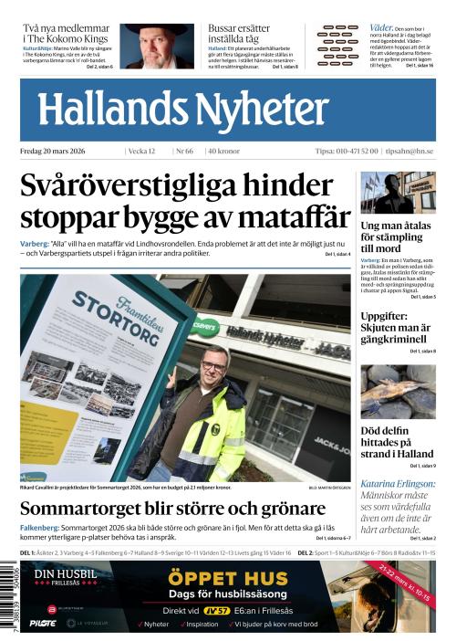 Hallands Nyheter 20.3.2026