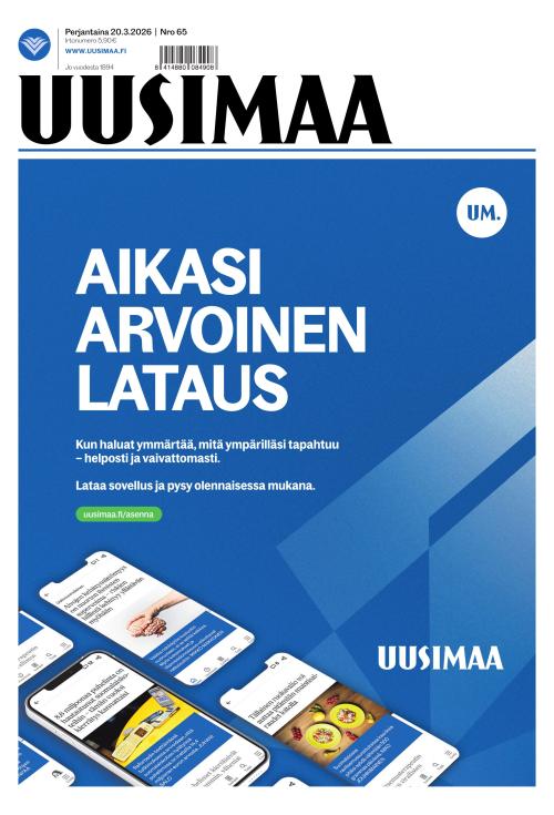 Uusimaa 20.3.2026