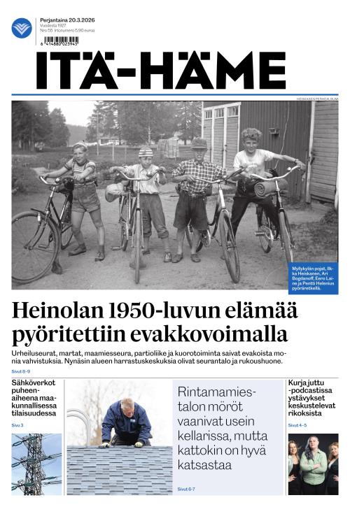 Itä-Häme 20.3.2026