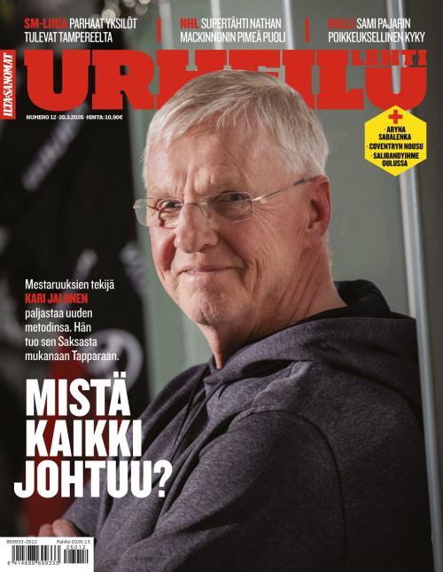Urheilulehti 20.3.2026
