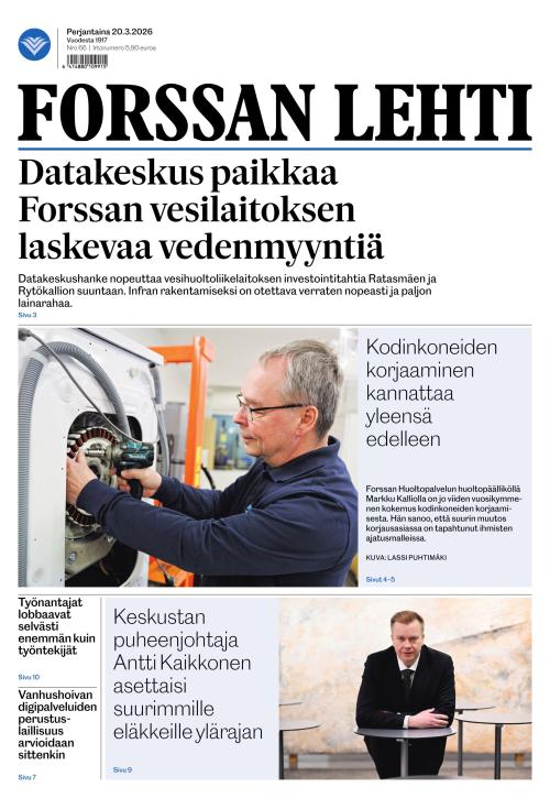 Forssan Lehti 20.3.2026