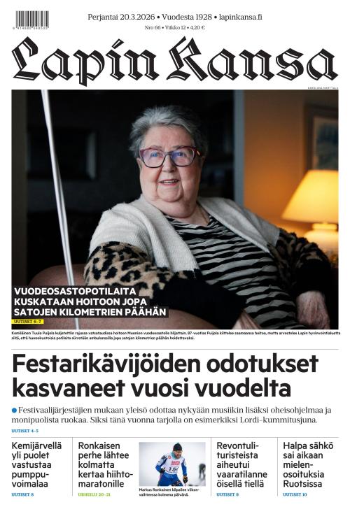Lapin Kansa 20.3.2026