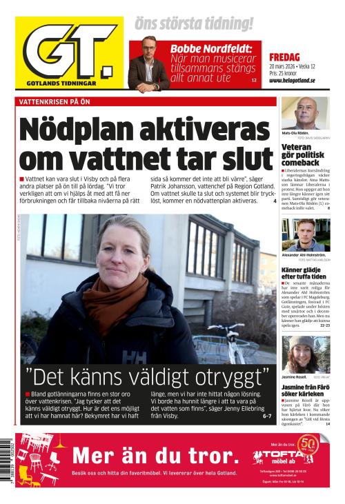 Gotlands Tidningar 20.3.2026