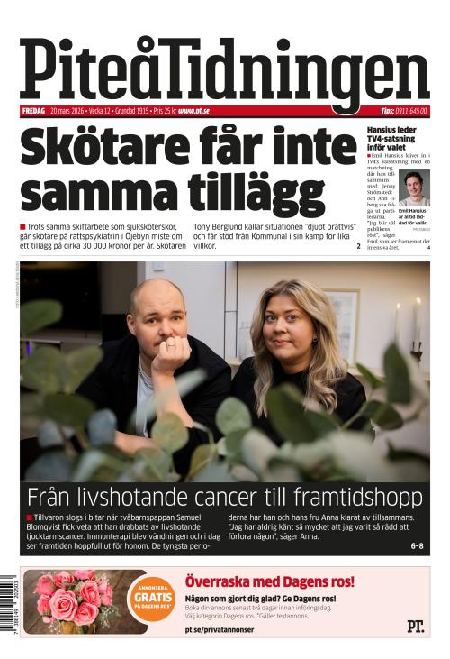 Piteå-Tidningen 20.3.2026