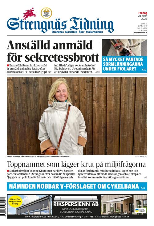 Strengnäs Tidning 20.3.2026