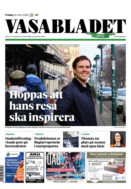 Vasabladet 20.3.2026