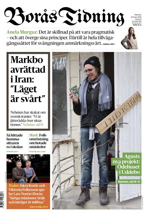 Borås Tidning 20.3.2026