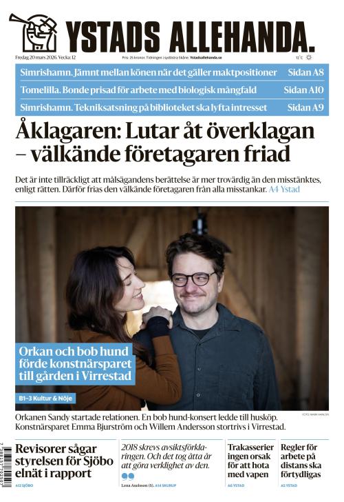 Ystads Allehanda 20.3.2026
