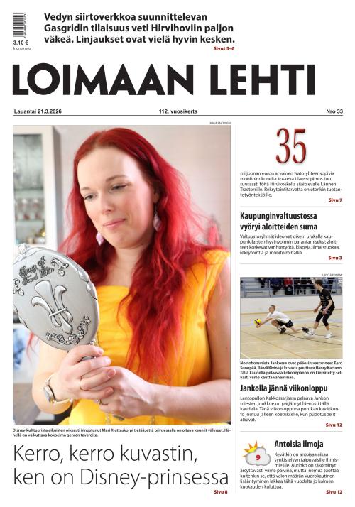 Loimaan Lehti 21.3.2026