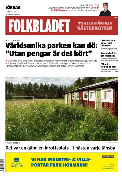 Folkbladet (Västerbotten) (SE) 21.3.2026