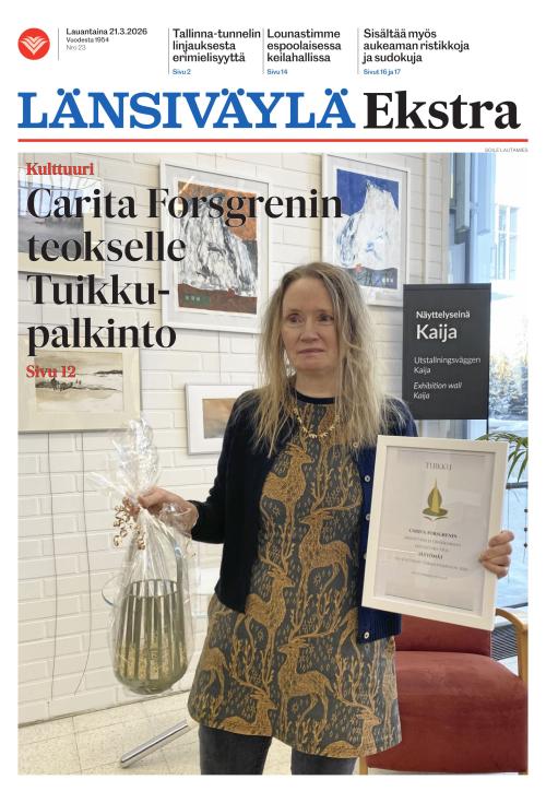 Länsiväylä 21.3.2026