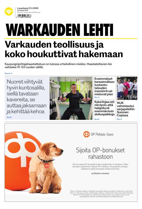 Warkauden Lehti 21.3.2026