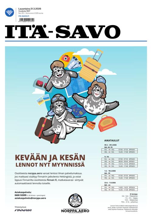 Itä-Savo 21.3.2026