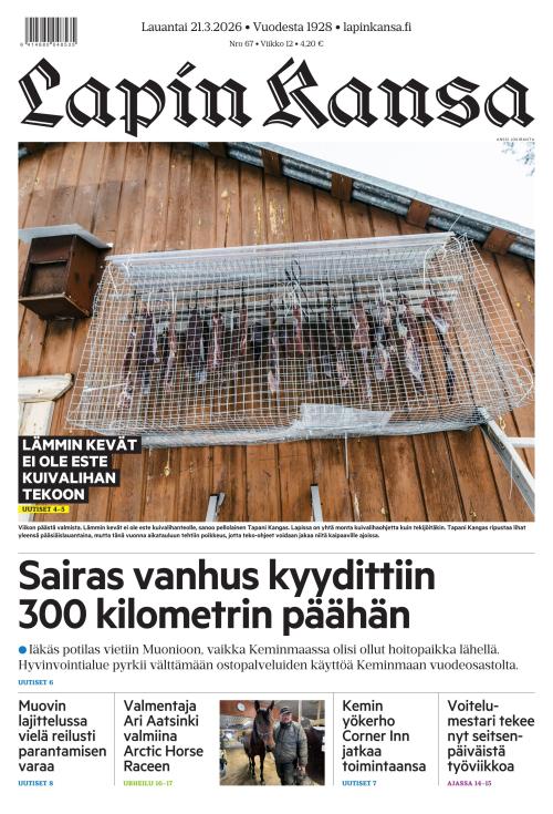 Lapin Kansa 21.3.2026