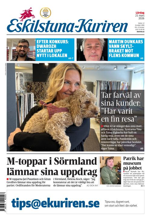 Eskilstuna-Kuriren 21.3.2026
