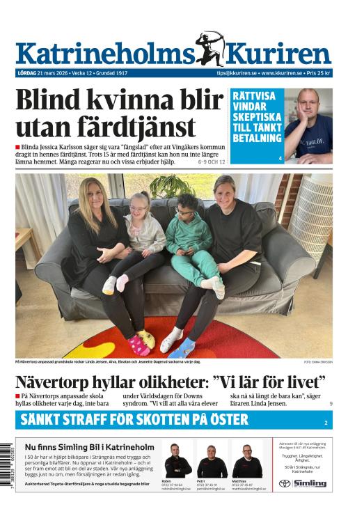 Katrineholms-Kuriren 21.3.2026