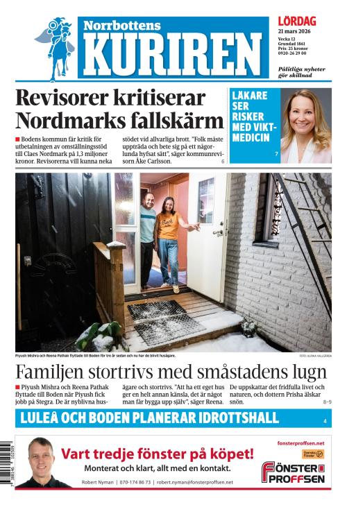 Norrbottens-kuriren 21.3.2026