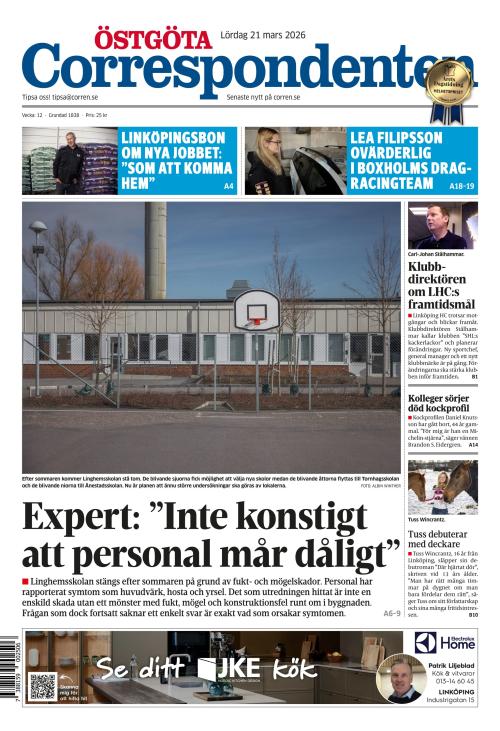 Östgöta Correspondenten 21.3.2026