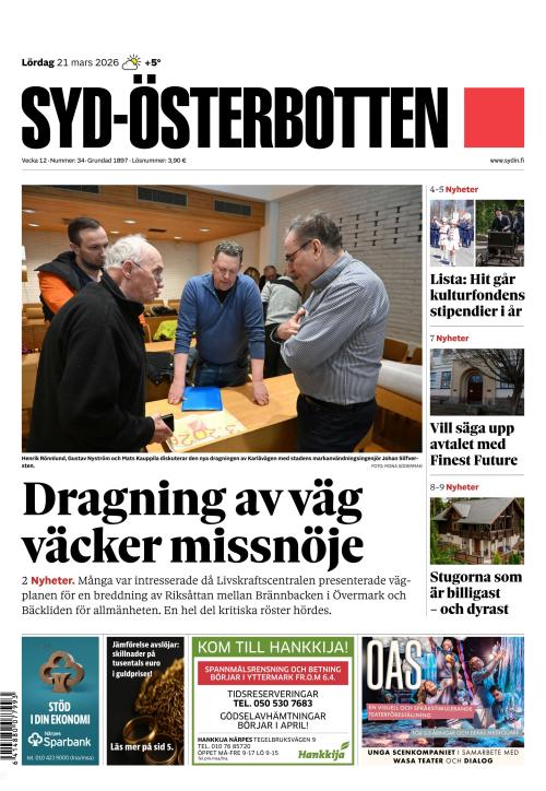 Syd-Österbotten 21.3.2026
