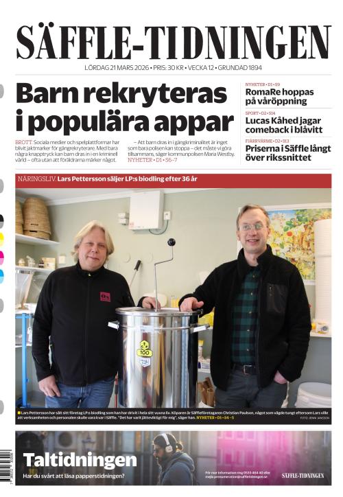 Säffle-Tidningen 21.3.2026