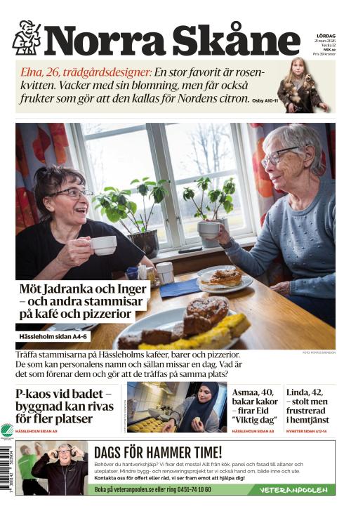 Norra Skåne 21.3.2026