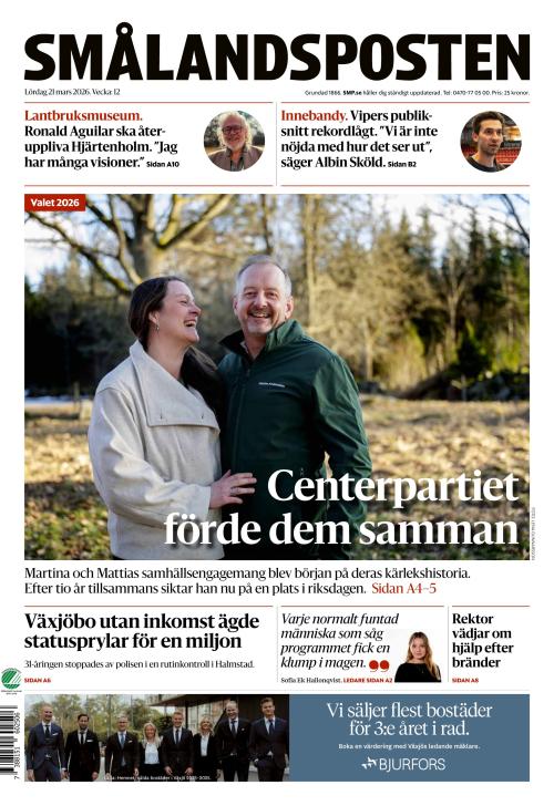 Smålandsposten 21.3.2026